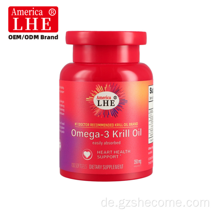 Premium Shecome Krillöl Omega 3 unterstützt die Gelenke